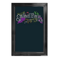 Illuminated LED W/ 26"x34" Message Board & Black Frame